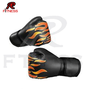 Guantes de Boxeo de Piel Sintética PU Personalizados con Logotipo, Cierre de Velcro, Tallas 8oz-18oz - Product Image 2