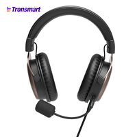 Tronsmart Sono oyun kulaklığı 3.5mm arayüzü oyun mikrofonlu kulaklıklar PC Xbox One için PS4 anahtarı ve mobil cihazlar için