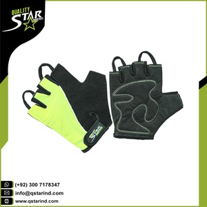 Gants de haltérophilie en cuir synthétique, personnalisable, à quatre voies, pour la musculation, l'entraînement - Product Image 4