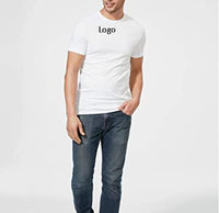 T-shirts à manches courtes pour hommes, coupe classique, 100% coton, unis, personnalisables, de haute qualité, respirants, à séchage rapide, écologiques