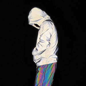 DS เสื้อสเวตเตอร์ผู้ชายสะท้อนแสง, DS-250สะท้อนแสงทรงฮิปฮอปบางโอเวอร์ไซส์ - Product Image 3