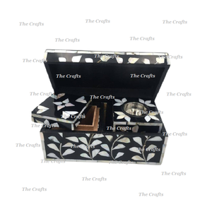 Wooden And Mother Of Pearl Dukhoon <b>Burner</b> Set Customized Size And Shape Home Fragrance Mabkhara At Lowest Prices - Product Image 6