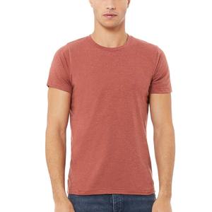 Bella + Canvas 3001CVC-T-shirt en jersey unisexe Microfibre Bella + T-shirt en toile unisexe CVC Prix de gros Logo personnalisé - Product Image 1