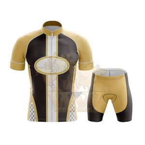 Unisex Chất lượng cao tùy chỉnh đi xe đạp Jersey Xe Đạp Thoáng khí Velo trang phục cho đường sỏi MTB Ngắn Tay Áo Bộ thăng hoa in ấn - Product Image 2