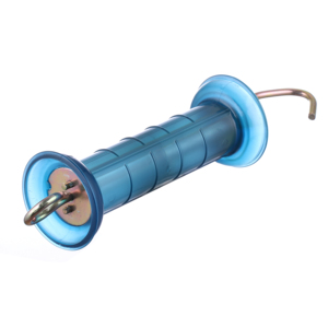 Manijas de Plástico para Puertas con Resorte de Acero Azul Claro y Brida de Seguridad para Sistemas de Cercas Eléctricas Solares - Product Image 3