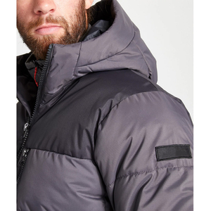OEM Custom New Fashion Men Jacket Coat Winter Warm Hooded Puffer Down Jacket - Product Image 3