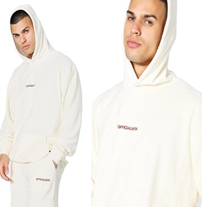 Conjunto de dos piezas personalizado para hombre, chándal de carga con capucha de gran tamaño, jersey con capucha, traje de sudadera - Product Image 1