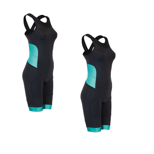 ชุดฟิตเนสออกกำลังกายสำหรับผู้หญิง1ชิ้น,ชุดสีดำแบบไตรกีฬาแบบลำลอง - Product Image 3