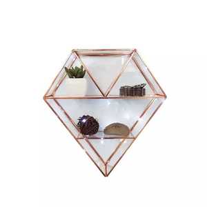 HONGXIN PERSONNALISÉ TENTURE MURALE EN VERRE BIJOUX PRÉSENTOIR - Product Image 2