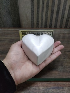 Recuerdo de Corazón De Guijarro, urna de cremación, suministros funerarios, Brassworld, India - Product Image 4