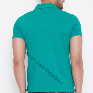 Camiseta con cuello de logotipo personalizado para hombre, polo de golf, camisetas lisas - Product Image 6