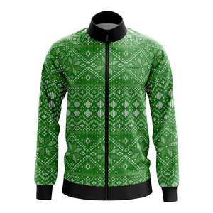 Chándal de hombre personalizado de alta calidad al por mayor, chaqueta de chándal elástica con dibujo, chaqueta de chándal para entrenamiento y jogging - Product Image 4