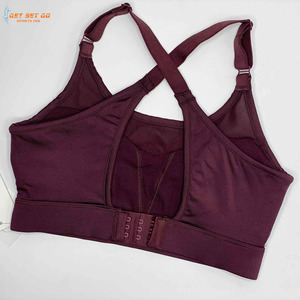 Ensemble de soutien-gorge de sport en élasthanne léger pour femmes personnalisé en gros respirant grande taille haut décontracté avec soutien-gorge de sport rembourré en néoprène Yoga - Product Image 3