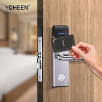 Cerradura electrónica inteligente RFID RF para puerta, sistema de Software de gestión de Hotel, seguridad sin llave