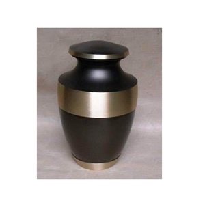 Recién llegado, urna funeraria conmemorativa tallada completa con diseño decorativo, urna para cenizas de cremación personalizada de Color negro para servicios de entierro - Product Image 6