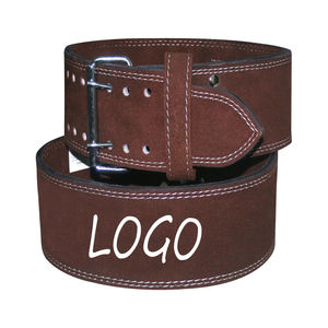 Genuine leather power heavy Gym Training Power Lifting <b>Belt</b> Heavy Duty <b>Back</b> <b>Support</b> Genuine Leather <b>Belt</b> - Product Image 2