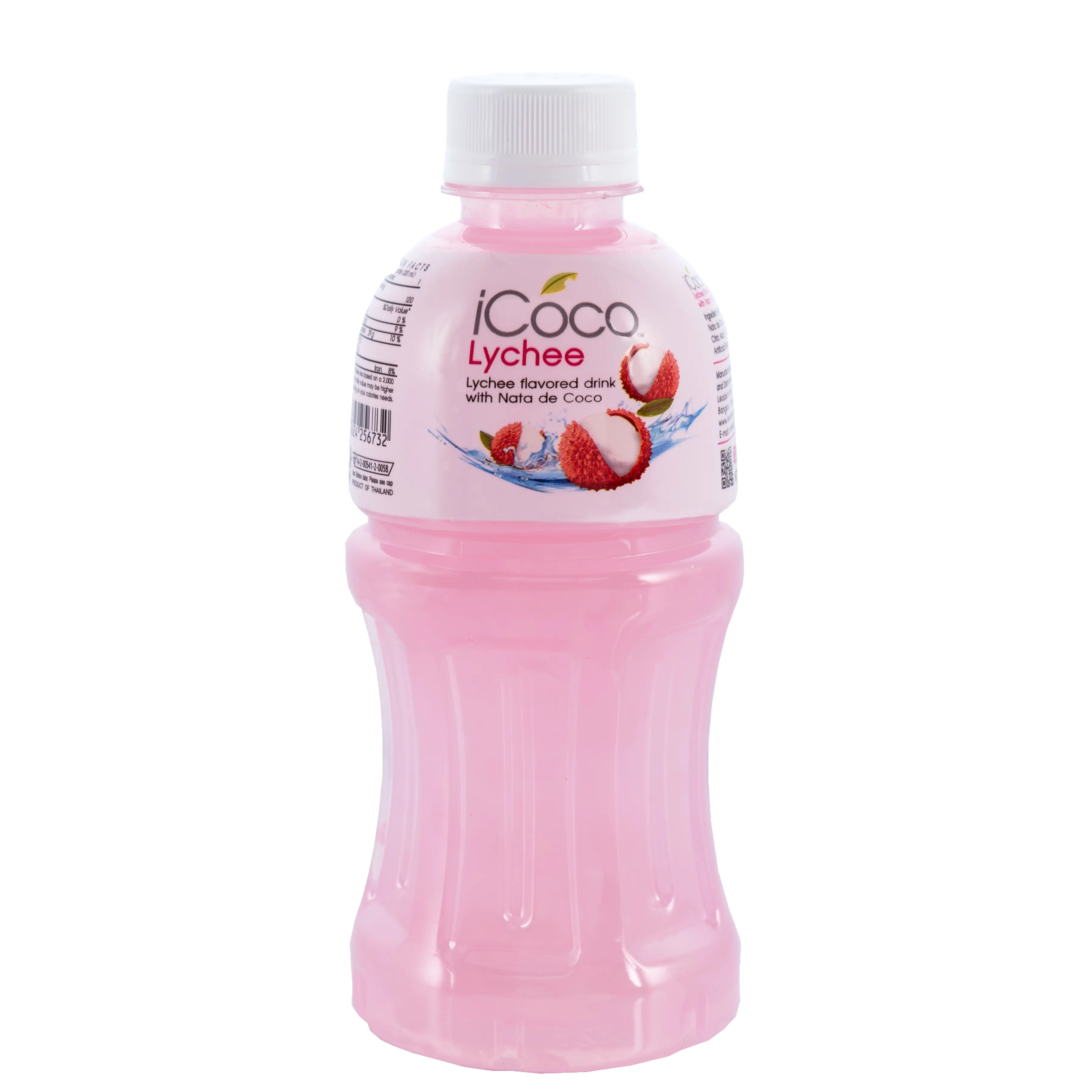 Высококачественный 25% фруктовый сок с ароматом личи Nata De Coco, бренд iCoco, экспорт из Таиланда