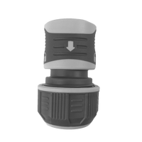 Raccord de tuyau 13 16 19mm 1/2" 5/8" 3/4" à connexion rapide, accessoire de jardin en plastique TPR, norme BS, évite les fuites