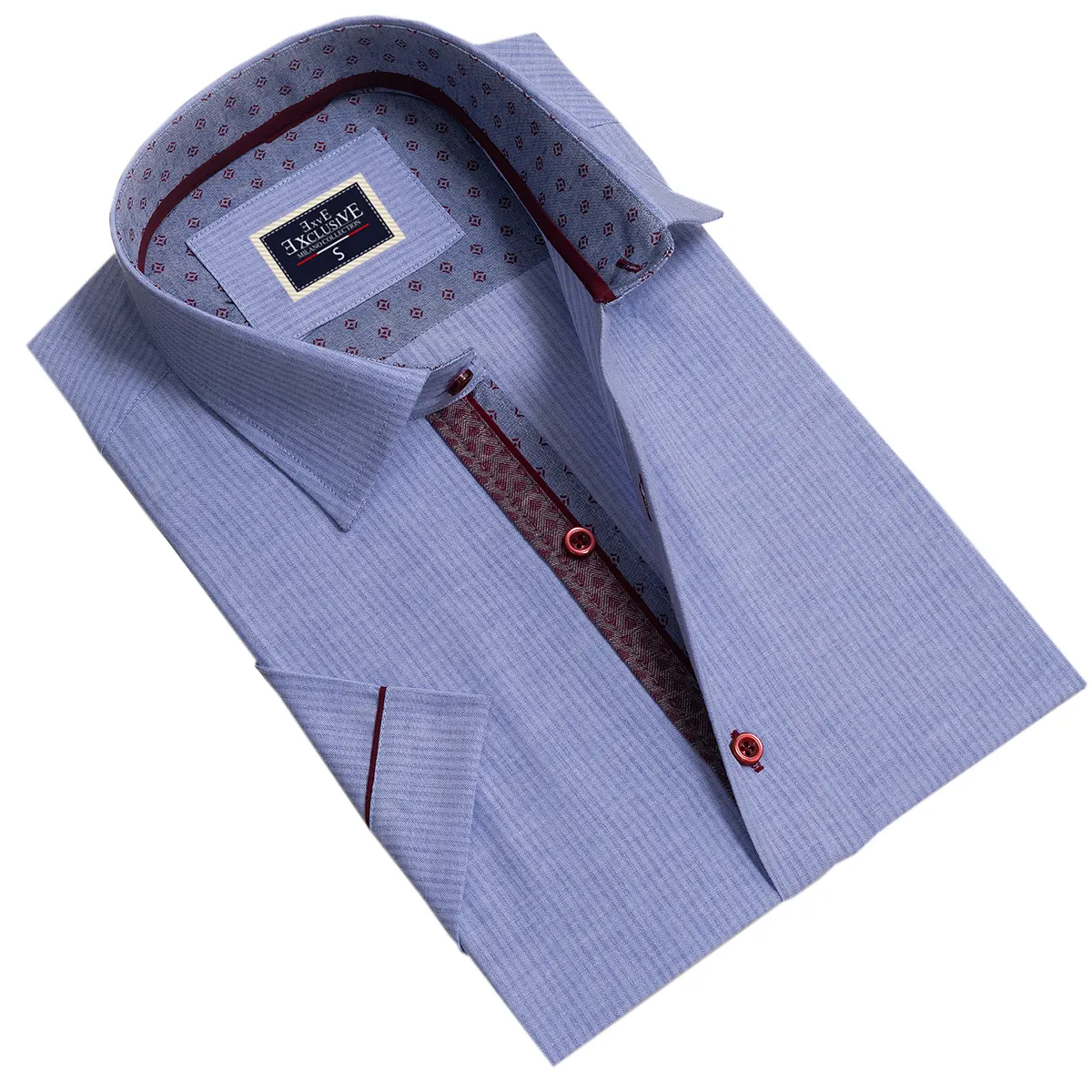 New style cotob fiber shirt men's shirt solid color elastic non-iron men's dress shirts made in turkey