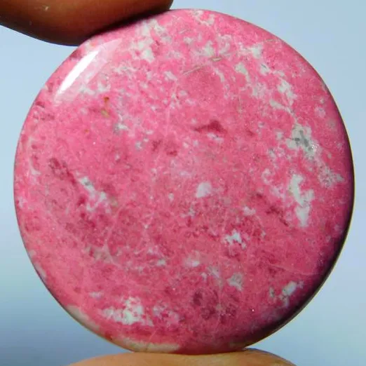 Piedra de thulita Rosa natural, piedra de cabujón de thulita de calidad superior, piedra preciosa suelta de thulita a granel al por mayor para uso en la fabricación de joyas