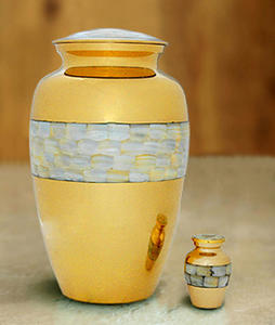Brass Funeral Adult Ash <b>Urns</b> For Human Ashes <b>Pet</b> <b>urns</b> cremation <b>urns</b> - Product Image 3