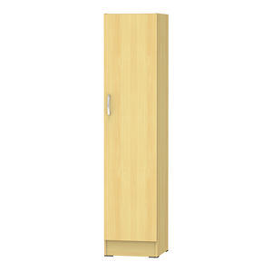 Muebles de aglomerado contemporáneos de varios estantes de una sola puerta hechos en Malasia 1228 armario para dormitorio Hotel apartamento competitivo - Product Image 6