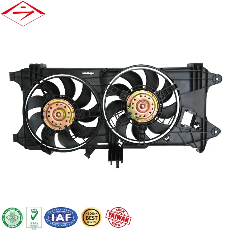 Amazon wholesale auto parts manufacturer Condenser Motor auto cooling radiator fan FOR FIAT DOBLE 1.3L 1.9JTD 00'~05'