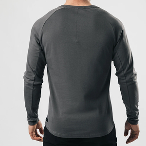 เสื้อยืดคอกลมแขนสั้นลำลองสำหรับผู้ชาย ผ้าฝ้ายคุณภาพสูง 100% สีเขียวขุ่น พิมพ์ลายโลโก้ตามสั่ง ออกแบบเองได้ สวมใส่สบาย - Product Image 4