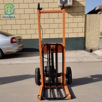 Apilador Eléctrico Hidráulico Ligero de 500 kg, Carretilla Manual