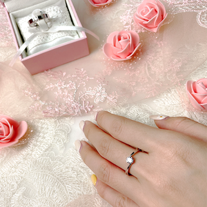 Bagues romantiques pour femmes pour mariage et anniversaire, en argent sterling 925 - Product Image 5