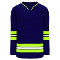 Jersey de Hockey sobre Hielo Profesional de Diseño Personalizado de Alta Calidad, 100% Poliéster, Secado Rápido, Uniforme Deportivo Cómodo, Nombre del Equipo OEM