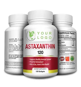 Supply wholesale price health food soft capsule astaxanthin softgel capsules