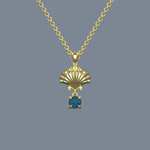 Collier personnalisé en acier inoxydable, pendentif en argent Sterling 925, avec coquillage en forme de coquillage, animaux aquatiques d'eau salée, offre spéciale - Product Image 2