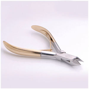 Pinzas para cutículas baratas, acero japonés, acero templado alto, cortador de uñas de doble acción sostenible, cortador de uñas grueso con resorte - Product Image 4