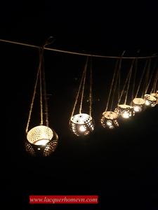 Best Seller Modern Metal Candleholder Handcarved Coconut <b>Tealight</b> <b>Holder</b> Glass Leaf Home Decoration Christmas Occasions Vietnam - Product Image 2