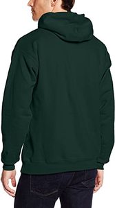 Sweat à capuche unisexe 400Gsm 100% coton col ras du cou manches longues brodées à la mode imprimé solide chaud hiver Streetwear taille - Product Image 4