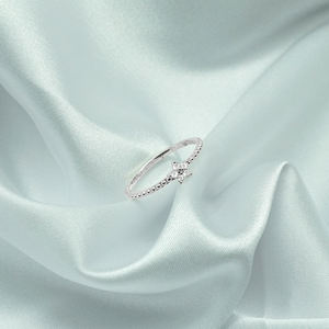 Bague pour femmes, anneau en argent Sterling 925 motifs floraux - Product Image 4