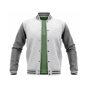 เสื้อแจ็กเก็ตแฟชั่น unisex สำหรับผู้ชายและผู้หญิงแขนยาวพิมพ์ลายได้ตามต้องการ - Product Image 6