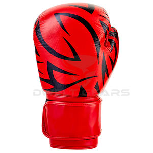 Guantes de Entrenamiento Ajustables de Piel Sintética PU de 8oz 12oz 14oz 16oz, Transpirables, Ecológicos, con Logotipo Personalizado Profesional, para Artes Marciales y Boxeo - Product Image 2