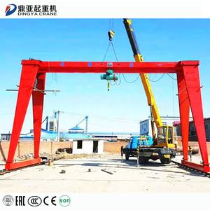 رافعة MH MG 5-25m أحادية العارضة Gantry المحمولة Grua Kran الأعلى مبيعًا في صناعات البناء في الهواء الطلق - Product Image 3