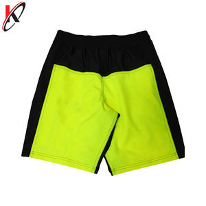 <b>Men's</b> <b>Green</b> Black Muay Thai Boxing <b>Shorts</b> Fitness Breath MMA <b>Shorts</b> for Martial Arts Wear - Product Image 2