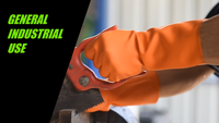 Guantes impermeables reutilizables multiusos, resistentes a la abrasión, para mantenimiento industrial y doméstico
