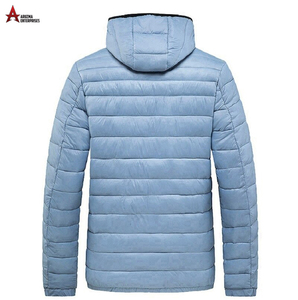Chaqueta acolchada de invierno de diseñador para hombre, abrigo de burbujas impermeable con plumón de poliéster, ropa fina personalizada para exteriores - Product Image 2