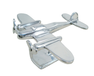 Excellent Quality Aluminium <b>Model</b> Silver <b>Aeroplane</b> With Stand - Product Image 4