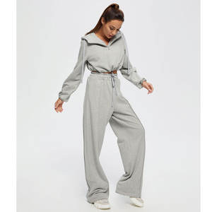 ชุดวอร์มและฮู้ดผู้หญิง,ชุดวอร์มชุดกางเกงวอร์มขายาว2ชิ้นปี2021 - Product Image 1