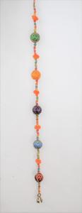 Handmade Ball Pompom <b>Beaded</b> <b>Door</b> Strings Wall Hangings Wholesale Christmas Decorations From India - Product Image 2