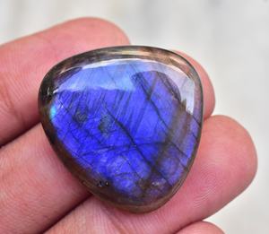 Top Qualité Naturel En Gros Lâche Pierres Précieuses Cabochon Violet Labradorite - Product Image 3