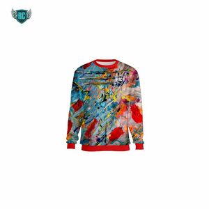 Sweat-shirt d'hiver à manches longues pour homme de haute qualité, impression par sublimation personnalisée, à capuche, motif uni, design élégant, 100% polyester - Product Image 2