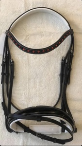 Bridon équestre pour cheval, vente chaude, fait à la main, meilleure qualité, cuir véritable, pour l'équitation, à prix abordable - Product Image 2