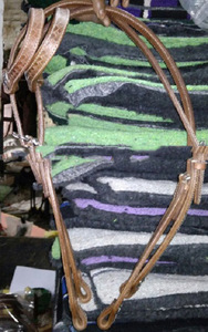 VENDO puestos de cabeza de cuero occidental COLOR NEGRO MARRÓN EN DÓLAR 8 TALLA mazorca completa Shetland - Product Image 2